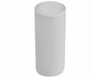 Freestanding washbasin - Freestanding round Corian® washbasin by GUGLIELMI RUBINETTERIE - view 2